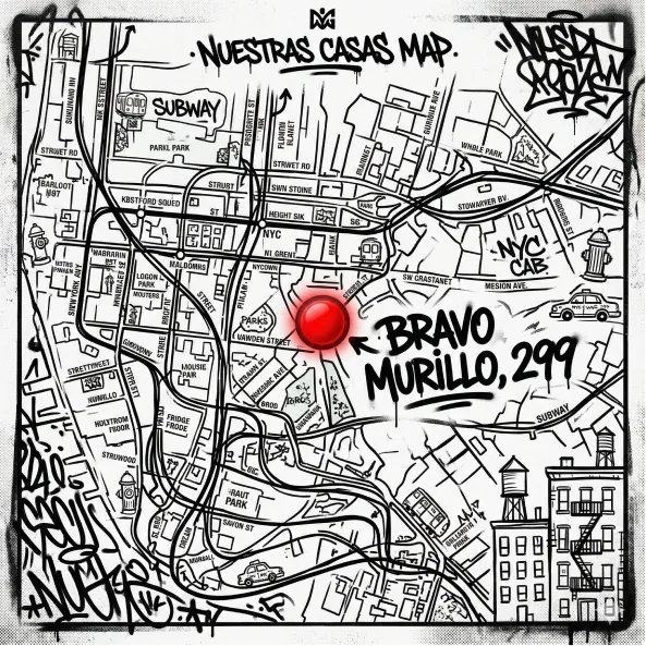 Mapa Broadway Tetuán